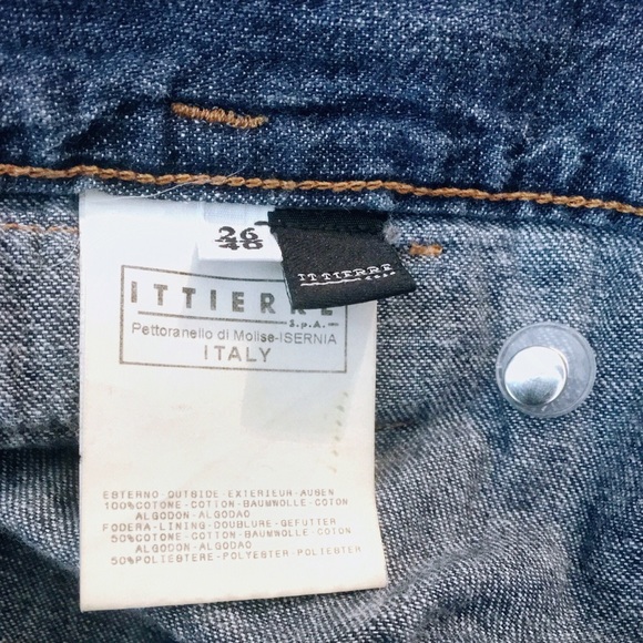 VINTAGE Dolce & Gabbana Knee Length Denim Skirt - Picture 7 of 7